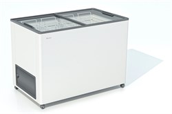 ЛАРЬ МОРОЗИЛЬНЫЙ FROSTOR F 350 С ПРЯМОЕ СТЕКЛО СЕРЫЙ (ПРОПАН) 398568