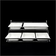 Станция двухярусная буфетная с 5 гастроемкостями 88x68x42см, 2TE5P 415328