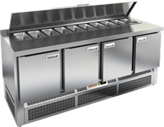 СТОЛ ДЛЯ САЛАТОВ HICOLD SLE1-1111GN (1/3) (R290) 419956