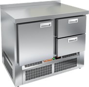 СТОЛ С МОРОЗИЛЬНЫМ ШКАФОМ HICOLD GNE 12/BT (R290) 420015