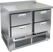 СТОЛ С ХОЛОДИЛЬНЫМ ШКАФОМ HICOLD GNE 22/TN (R290) 420072