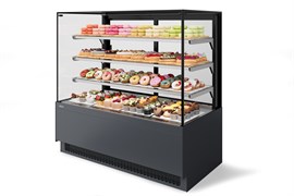 ВИТРИНА КОНДИТЕРСКАЯ VETE II KUB 90 МЕТАЛЛИК/СЕРЫЙ МАТ./КРАШ. (NS-0.SL-8.VG033.B7016M) 441437