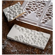 Форма д/шок. Chocolate Bar Fragment 155х77мм h10мм, 100гр, 3 ячейки, п/к PC5004 368725