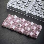 Форма д/шок. Chocolate Bar Pixie 154х77мм h11мм, 100гр, 3 ячейки, п/к PC5012FR 368731