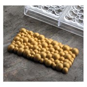 Форма д/шок. Chocolate Bar Sparkling 155х77мм h12мм, 100гр, 3 ячейки, п/к PC5001 368732