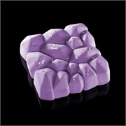 Форма для мороженого/суфле 3D Аметист 165х165мм h50мм (объем 1,0л), силикон KE050S 369273