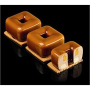 Форма силиконовая PAVOFLEX для пирож. 3D Тулум 56х56мм h34мм, 90мл, 12 ячеек PX4361S 370049