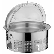 Мармит настольный (чефиндиш) круглый, с крышкой Roll Top d49,5 см 372828