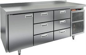СТОЛ С ОХЛАЖД.ШКАФОМ HICOLD GN133/TN 129546